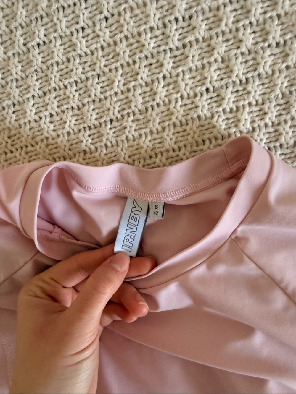 Pink Crop Top — Lightweight Women's Athletic Tee
